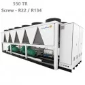 DamaTajhiz Screw AirCooledChiller Model 3DTCHS-210A