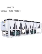 DamaTajhiz Screw AirCooledChiller Model 3DTCHS-240A