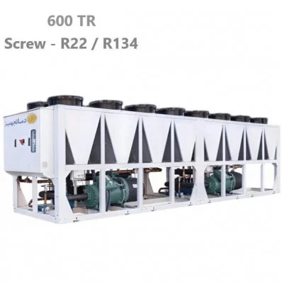 DamaTajhiz Screw AirCooledChiller Model 3DTCHS-240A