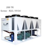 DamaTajhiz Screw AirCooledChiller Model 4DTCHS-200A