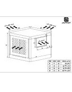 کولر آبی زیرسقفی اکونومی کیان پارس (دماتجهیز) 4000