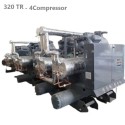 چیلر تراکمی آب خنک 320 تن تبرید دماتجهیز مدل 4DTCHS320