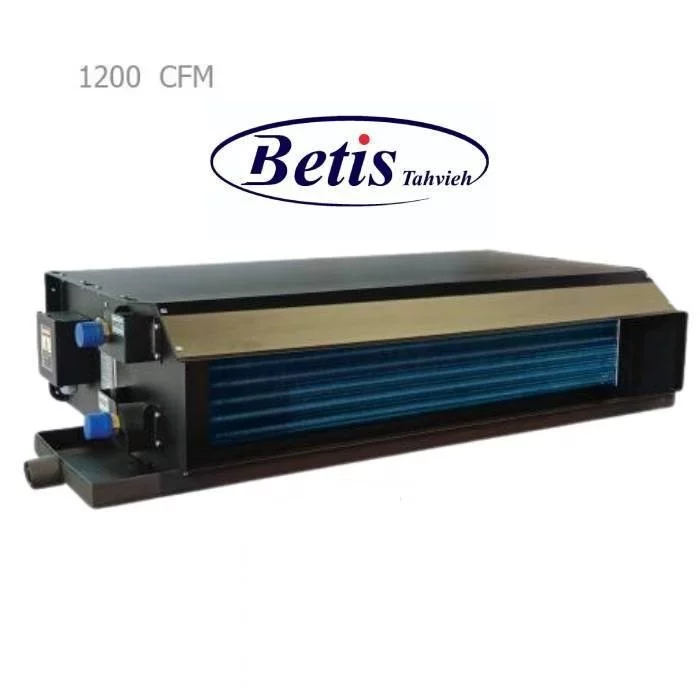 فن کویل سقفی توکار 1200CFM بتیس تهویه مدل BCF1200