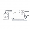 Hararat Gostar Wetback 3-Pass Steel Hot Water Boiler