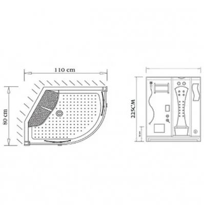 Zarrinab Steam Apartment Sauna Model Torino