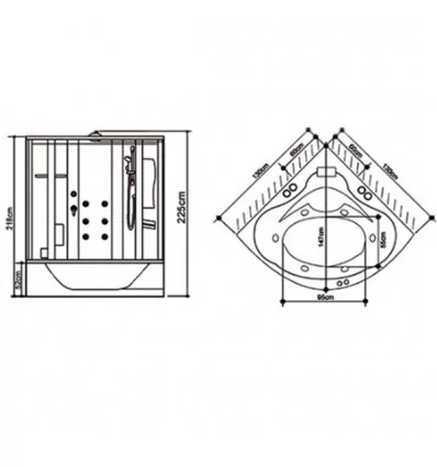 Zarrinab Steam Apartment Sauna Model Rome