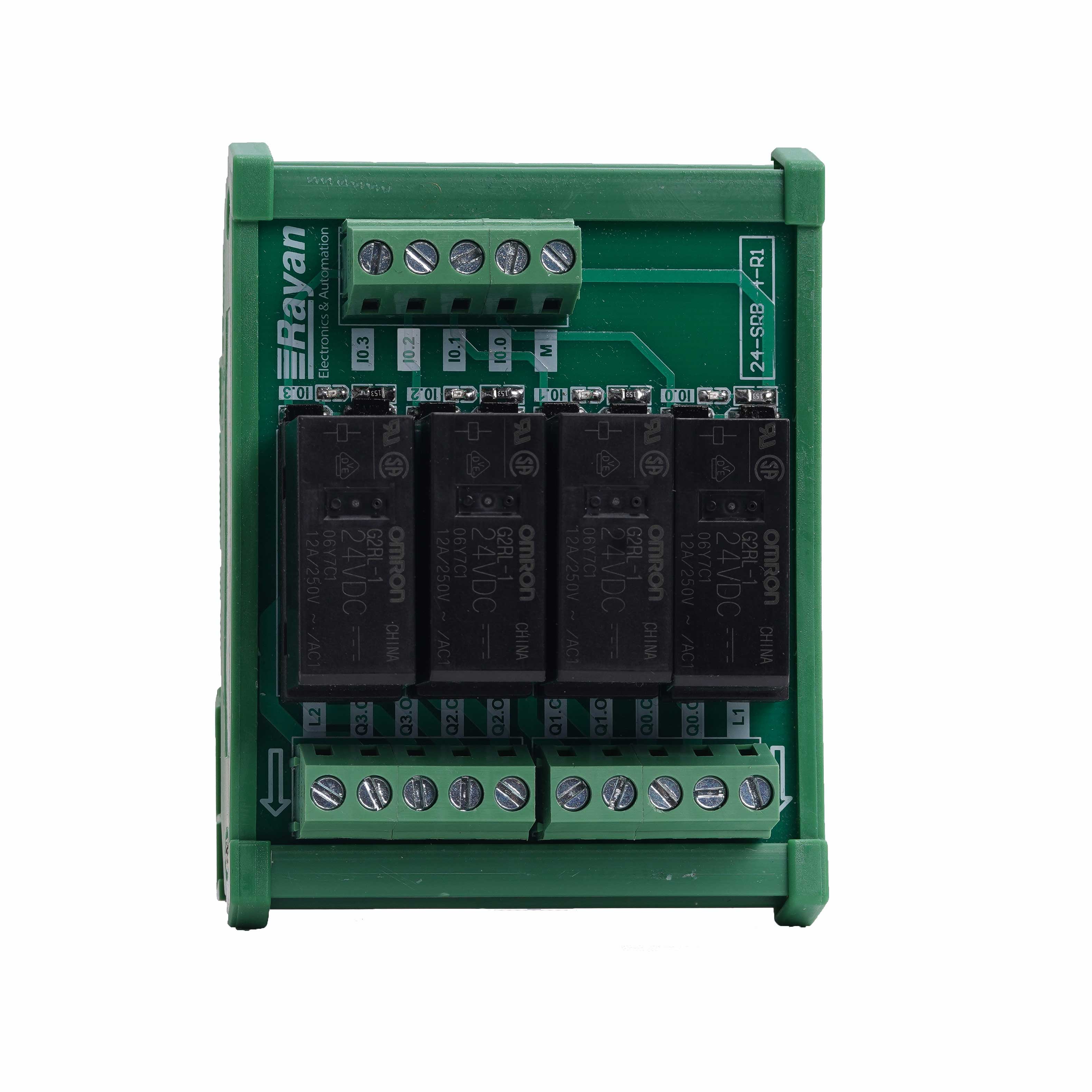 Rayan Single contact relay board 12A Model 24SRB-4-R1 - board