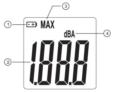 Benetech digital sound meter GM1351 - 2