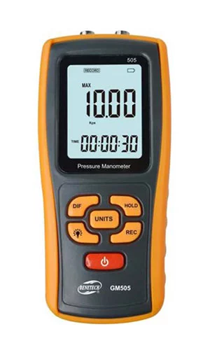 Benetech digital differential pressure gauge GM510