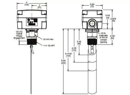 Johnson Control Penn Water FlowSwitch F261KAH-V01C - 1