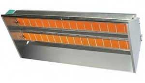 How the radiant heater works