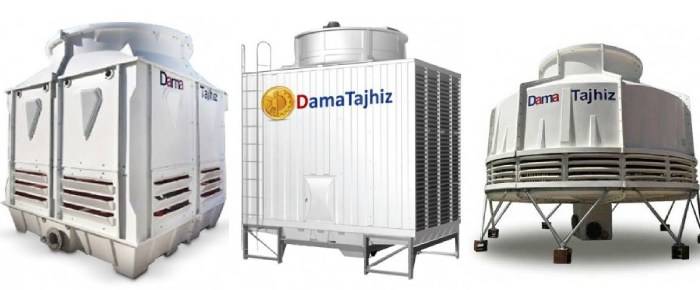 the DAMATAJHIZ COOLING TOWER