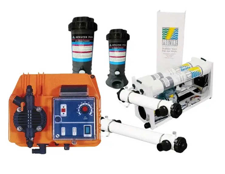 Swimming pool disinfection equipment