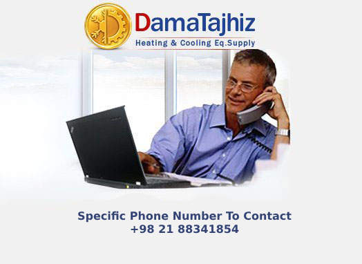 Get in touch with us at Damatajhiz HVAC Inc