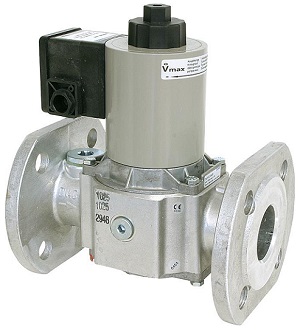 Dungs Solenoid Gas Valve 4" Flange single-stage
