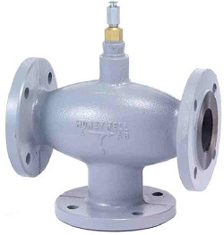 Honeywell three-way flange motorized valve 3"