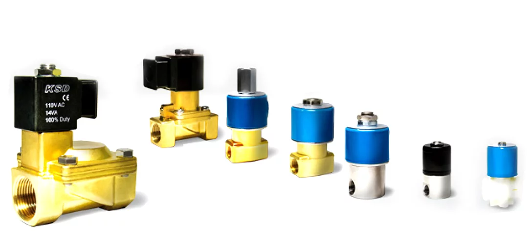 Solenoid valves types