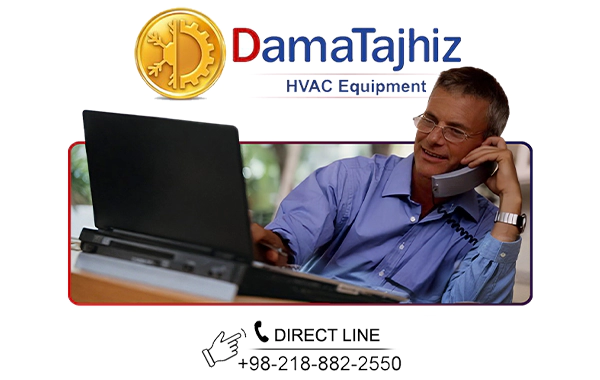 Damatajhiz HVAC contact us - direct line call