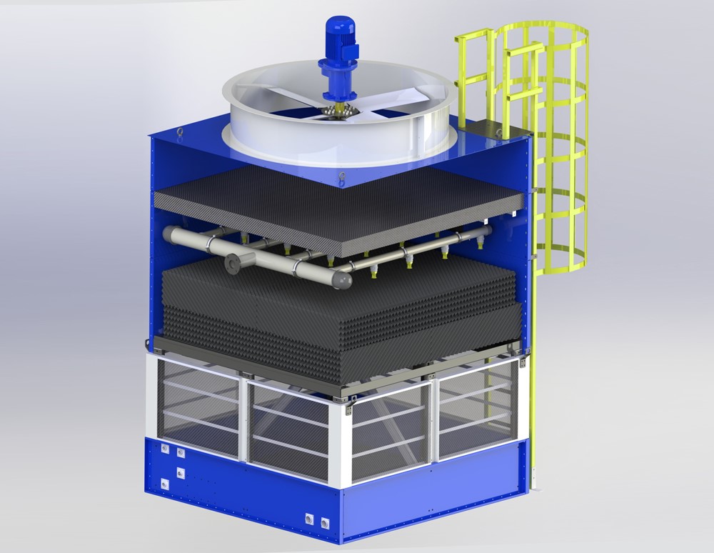 Features and limitations of open circuit cooling towers