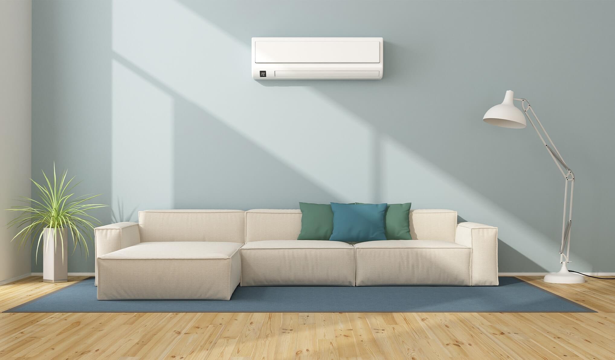 Wall-mounted split air conditioner
