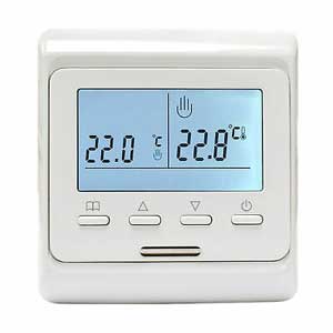 Digital thermostat panel