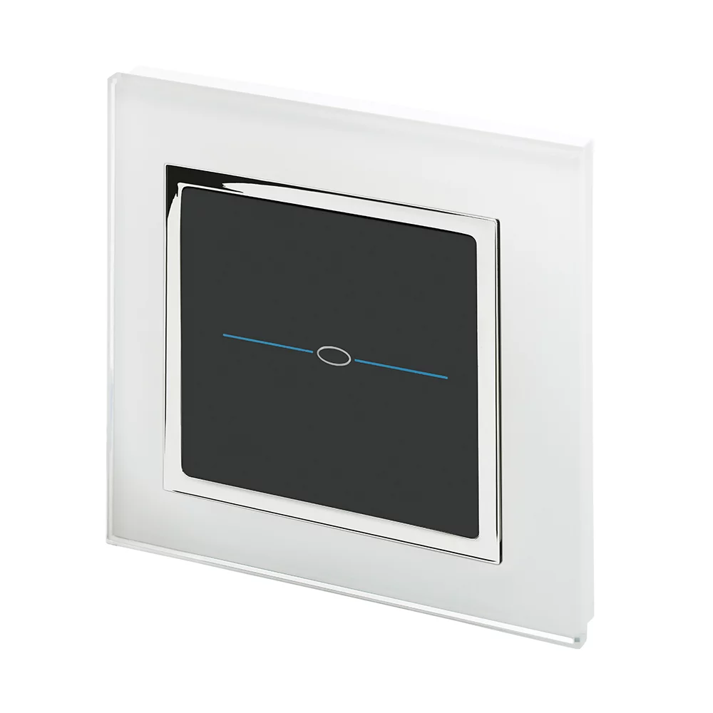 touch screen dimmer keys give a modern and luxurious look to the room