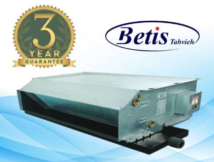 Betis Tahvieh Built-in ceiling fan coil 200CFM model BCF200