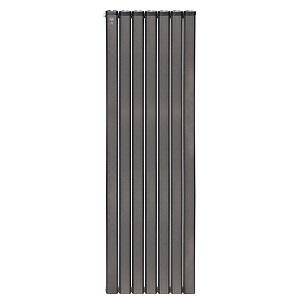 Anit vertical aluminum radiator Black brilliant pioneer model