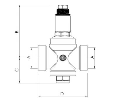 CS CASE Large bouncy body pressure relief valve Model 3080 size 3"