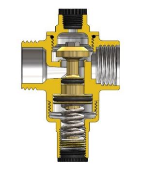 CS CASE Large bouncy body pressure relief valve Model 0315 size 1/2"