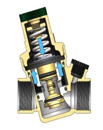 CS CASE pressure relief valve Model 1920 size 3/4" - valves