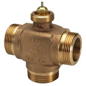 Danfoss brass three-way Motorized Valve "1/4 1