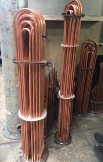 DamaTajhiz Standing coil source 2500 liters - diagram - installation