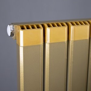 Anit 9 blade aluminum Vertical radiator Golden Veniz model