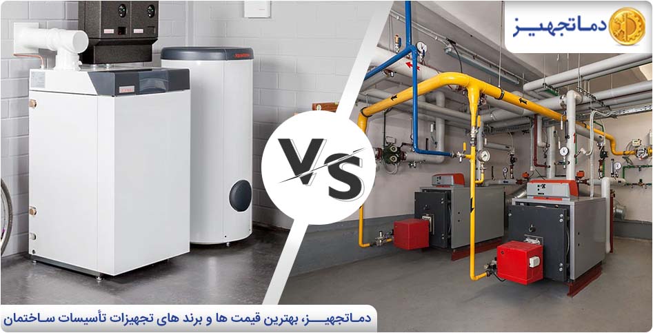 The difference between the ground package and the engine room boiler