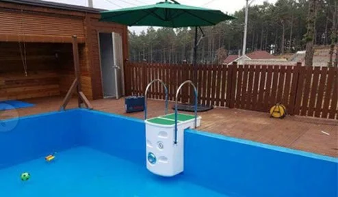 Pool Top Filter Water Purification Package Example