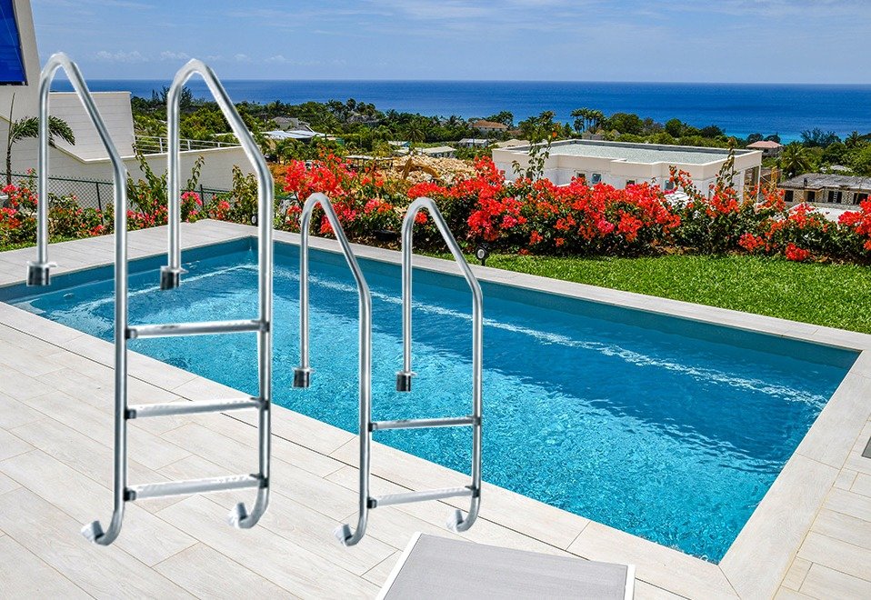 Damatajhiz Pool Ladders 4P Steel