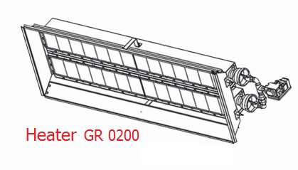 Energy Ceramic Infrared Heater GR0200