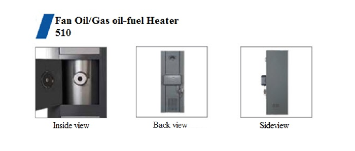 Energy Gasoline/Oil Heater 510