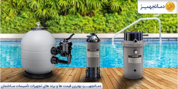 Comparison of diatom, cartridge, and sand filters for swimming pools and hot tubs